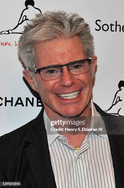 Bobby Hernreich attends The New York Academy of Art's 20th Annual Take Home a Nude benefit at Sotheby's on October 17, 2011 in New York City.