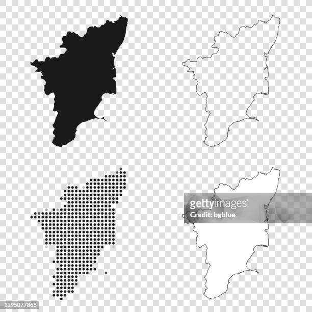 Tamil Nadu Map High Res Illustrations - Getty Images