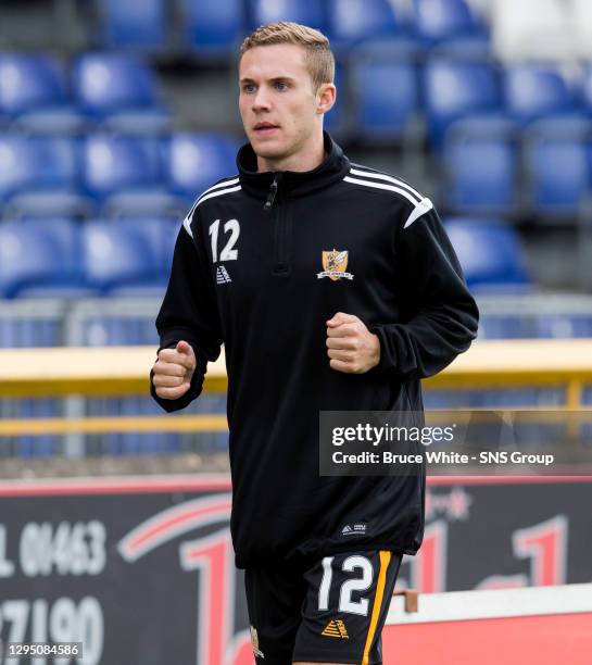 V ALLOA .TULLOCH CALEDONIAN STADIUM - INVERNESS.Alloa's Liam Burt, who has joined on loan from Rangers, is on the bench