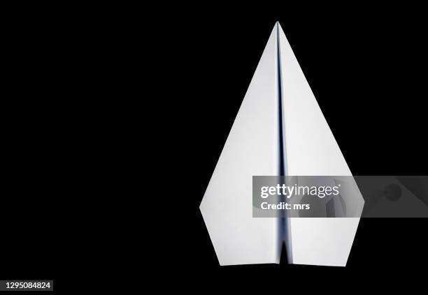 Paper Plane Top Paper Plane Top View Photos and Premium High Res Pictures - Getty Images