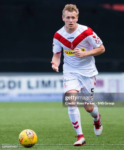 Jonathan Page in action for Airdrie