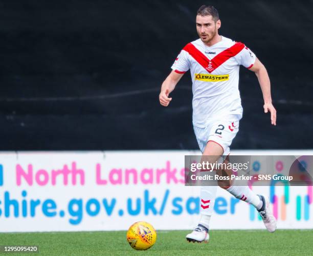 Scott Robertson in action for Airdrie