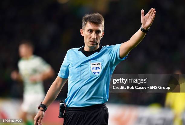 V ROSENBORG.CELTIC PARK - GLASGOW .Referee Pawel Gil