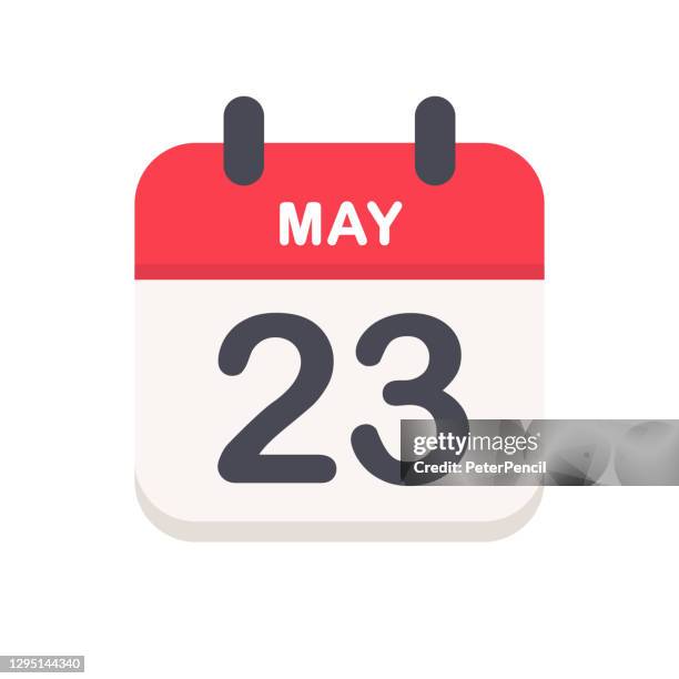 5月23日 - カレンダーアイコン - 五月点のイラスト素材／クリップアート素材／マンガ素材／アイコン素材