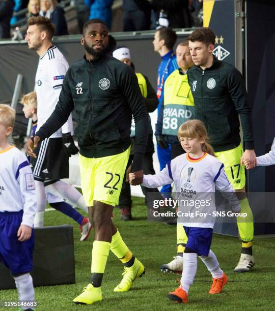 V CELTIC .TRONDHEIM - NORWAY.Celtic's Odsonne Edouard