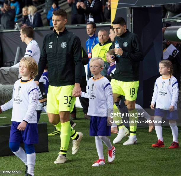 V CELTIC .TRONDHEIM - NORWAY.Celtic's Filip Benkovic