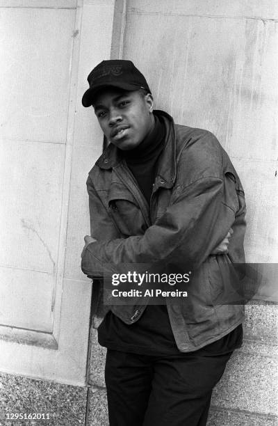 Rapper/Producer/DJ D-Nice of Boogie Down Productions appears in a portrait take on March 22, 1990 in New York City.