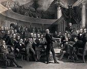 Henry Clay in the United States Senate Chamber