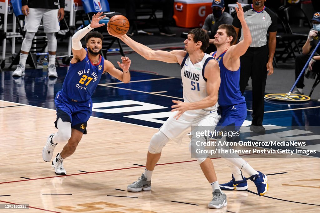 DENVER NUGGETS VS DALLAS MAVERICKS, NBA