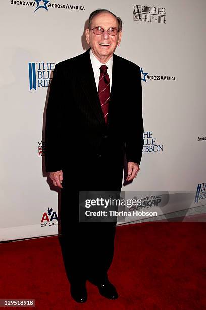 Hal David attends "Love, Sweet Love", A Musical Tribute to Hal David, at the Mark Taper Forum on October 17, 2011 in Los Angeles, California.