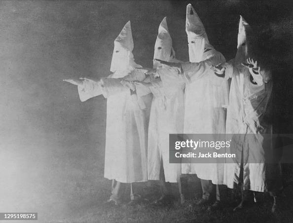 Ku Klux Klan Initiation Ceremony