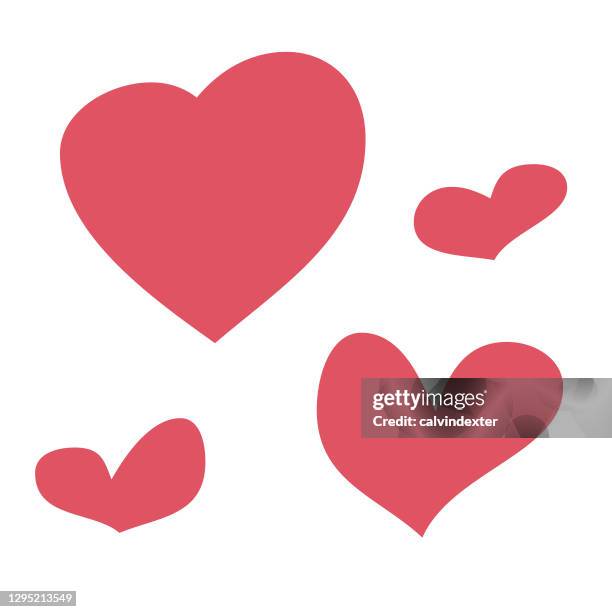 Basic Cartoon Heart Heart Shapes Cartoon Drawings High-Res Vector Graphic - Getty Images