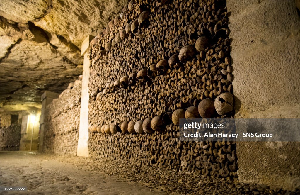 20/06/19 .CATACOMBS - PARIS .The Catacombs of Paris, France..