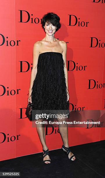 Natalia Lopez attends 'Dior Night' party at Palacio de Cibeles on October 17, 2011 in Madrid, Spain.