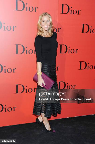 Fiona Ferrer attends 'Dior Night' party at Palacio de Cibeles on October 17, 2011 in Madrid, Spain.