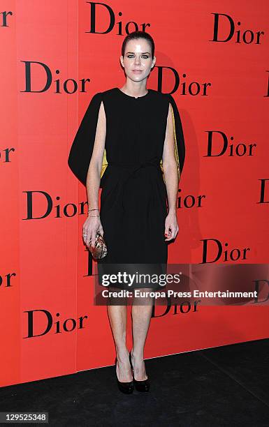 Amelia Bono attends 'Dior Night' party at Palacio de Cibeles on October 17, 2011 in Madrid, Spain.