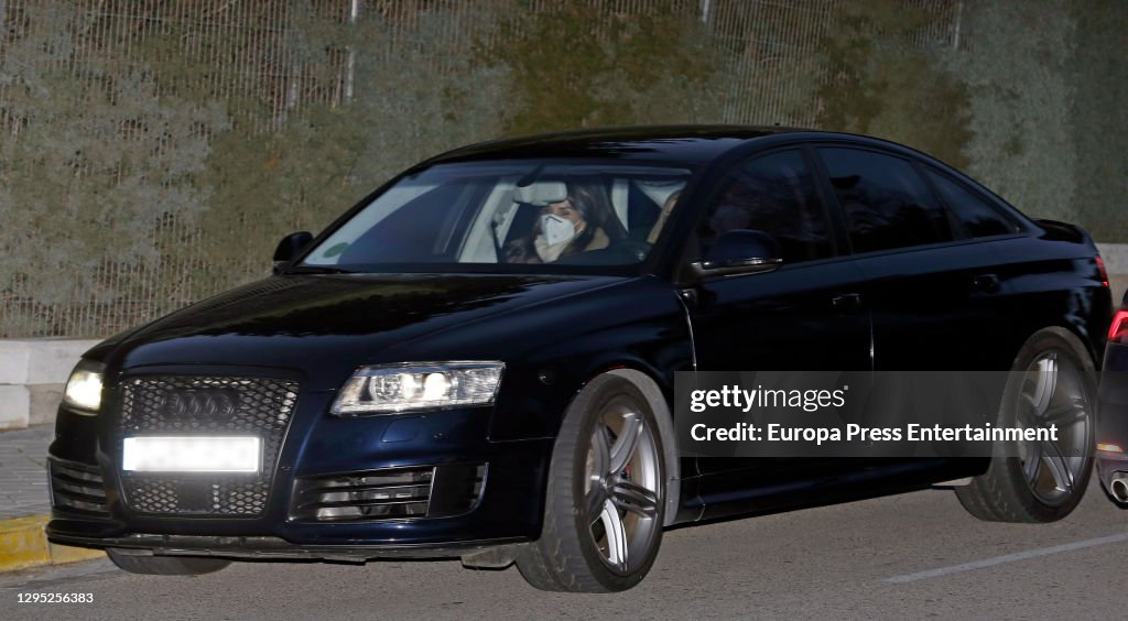 Spanish Royals Visit Queen Letizia's Father