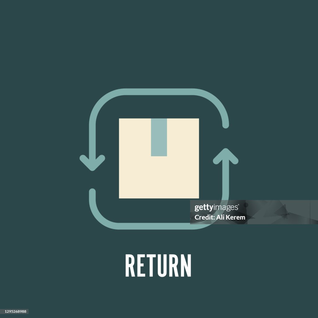 Return Flat Icon