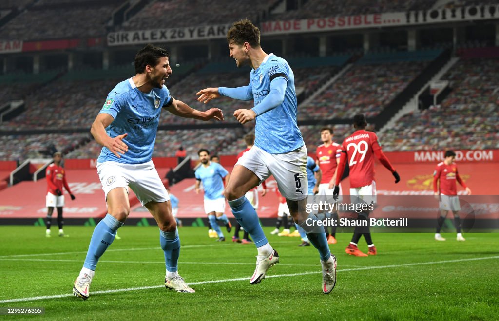 Manchester United v Manchester City - Carabao Cup Semi Final