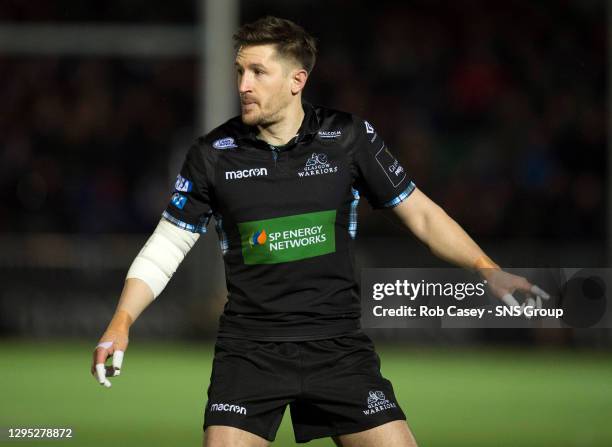 V TOYOTA CHEETAHS. SCOTSTOUN STADIUM - GLASGOW. Henry Pyrgos in action for Glasgow Warriors.