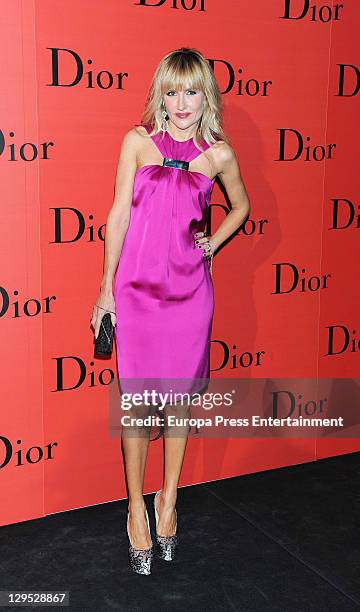 Clara Courel attends 'Dior Night' party at Palacio de Cibeles on October 17, 2011 in Madrid, Spain.