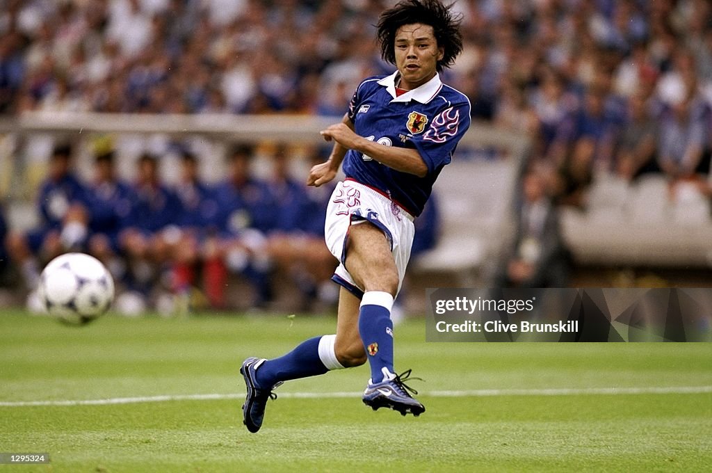 Jo of Japan shoots at goa