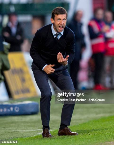 Vs DUNDEE.GLOBAL ENERGY STADIUM.Dundee Manager Neil McCann