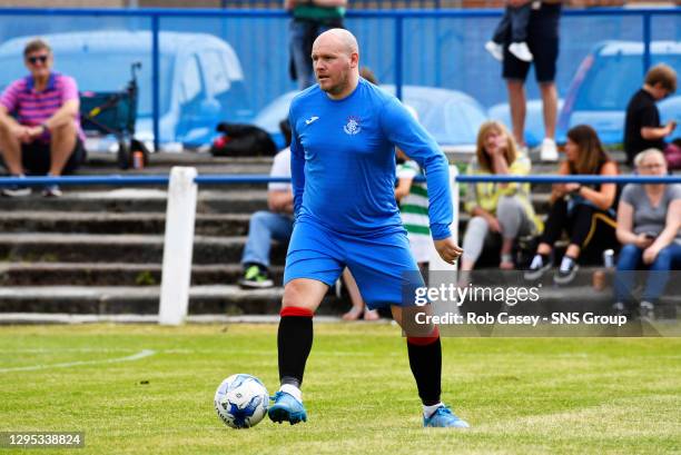 V RANGERS .MEADOW PARK - IRVINE.Former Rangers Defender Bob Malcolm