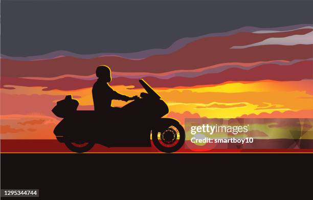 motorcycles - motorcycle engine stock illustrations