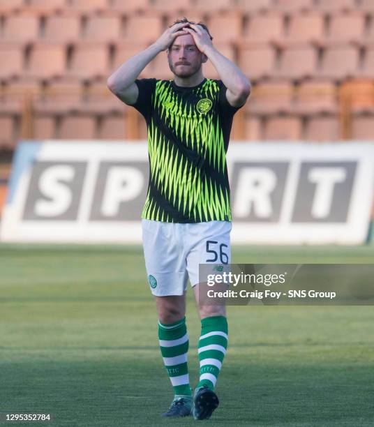 V CELTIC .YEREVAN - ARMENIA.Anthony Ralston in action for Celtic