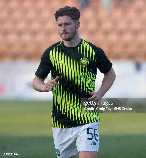 V CELTIC .YEREVAN - ARMENIA.Anthony Ralston in action for Celtic