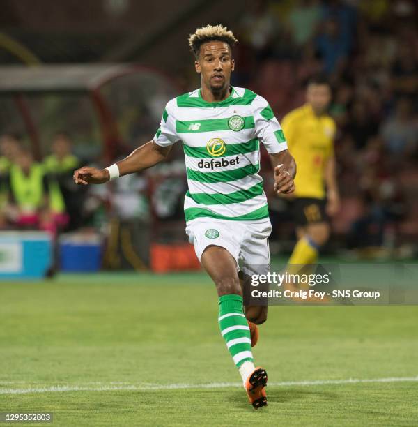 V CELTIC .YEREVAN - ARMENIA.Scott Sinclair in action for Celtic