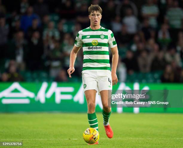 V AEK ATHENS . CELTIC PARK - GLASGOW . Jack Hendry in action for Celtic.