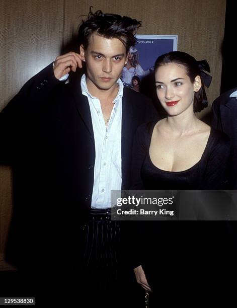 Johnny Depp and Winona Ryder