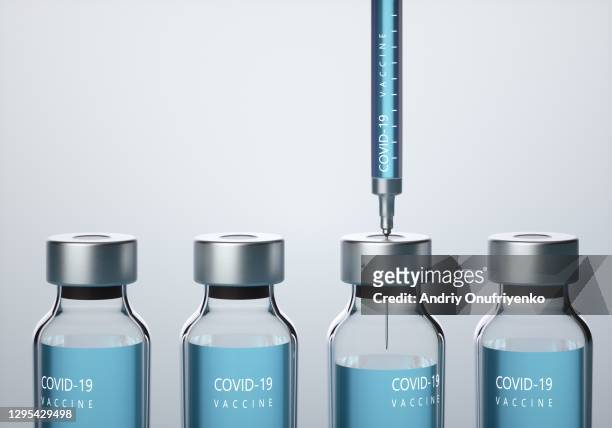 covid-19 vaccine - 研究室 無人 ストックフォトと画像