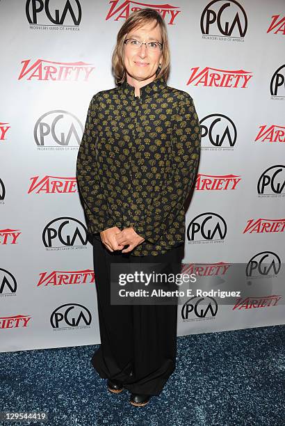Pixar Animation Studios cinematographer Sharon Calahan attends The Producers Guild of America's Digital 25: 2011 Leaders in Emerging Entertainment in...