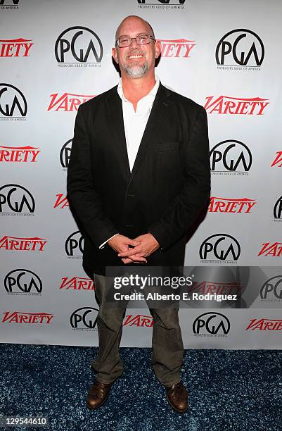 Visual Effects Supervisor Mike Chambers attend The Producers Guild of America's Digital 25: 2011 Leaders in Emerging Entertainment in association...