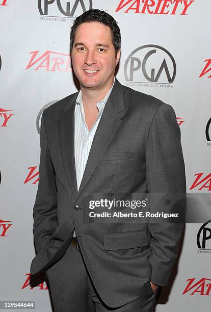 Gravitas Ventures' Nolan Gallagher attends The Producers Guild of America's Digital 25: 2011 Leaders in Emerging Entertainment in association with...