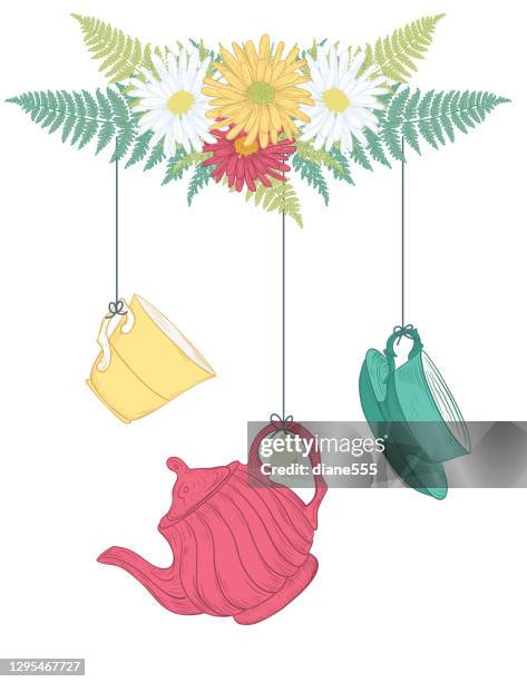 Afternoon Tea Drawing Photos and Premium High Res Pictures - Getty Images