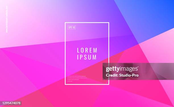 colorful geometric background - puzzle background stock illustrations