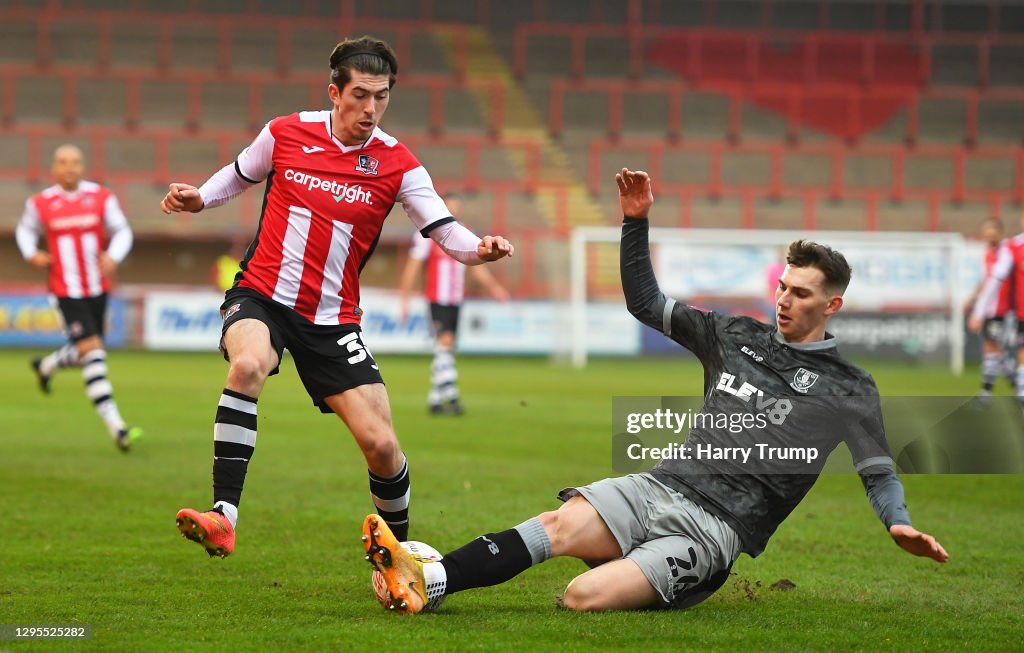 Exeter City v Sheffield Wednesday - FA Cup Third Round