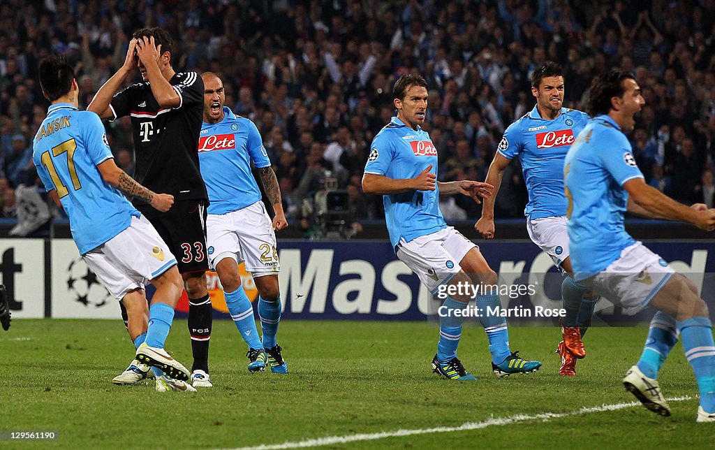 SSC Napoli v FC Bayern Muenchen - UEFA Champions League