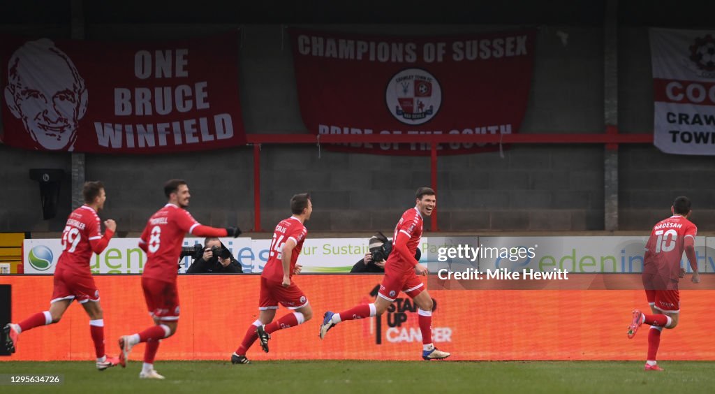Crawley Town v Leeds United - FA Cup Third Round