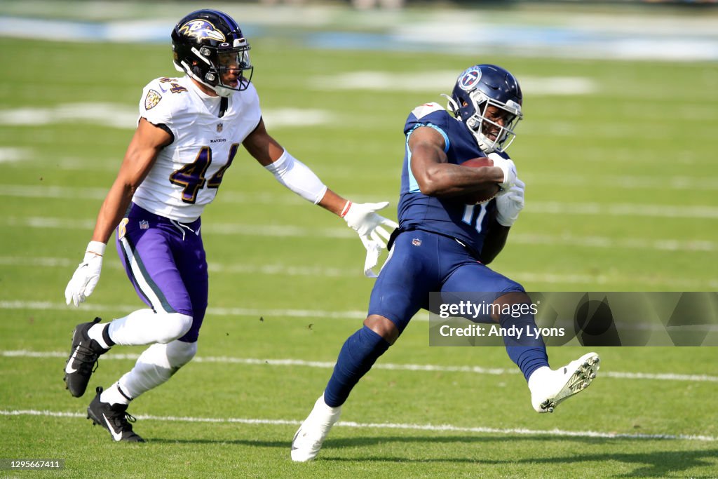 Wild Card Round - Baltimore Ravens v Tennessee Titans
