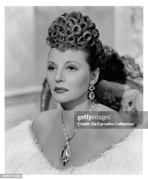 Actress Tallulah Bankhead as ‘Catherine The Great’ in a publicity shot from the movie ‘A Royal Scandal’ United States.