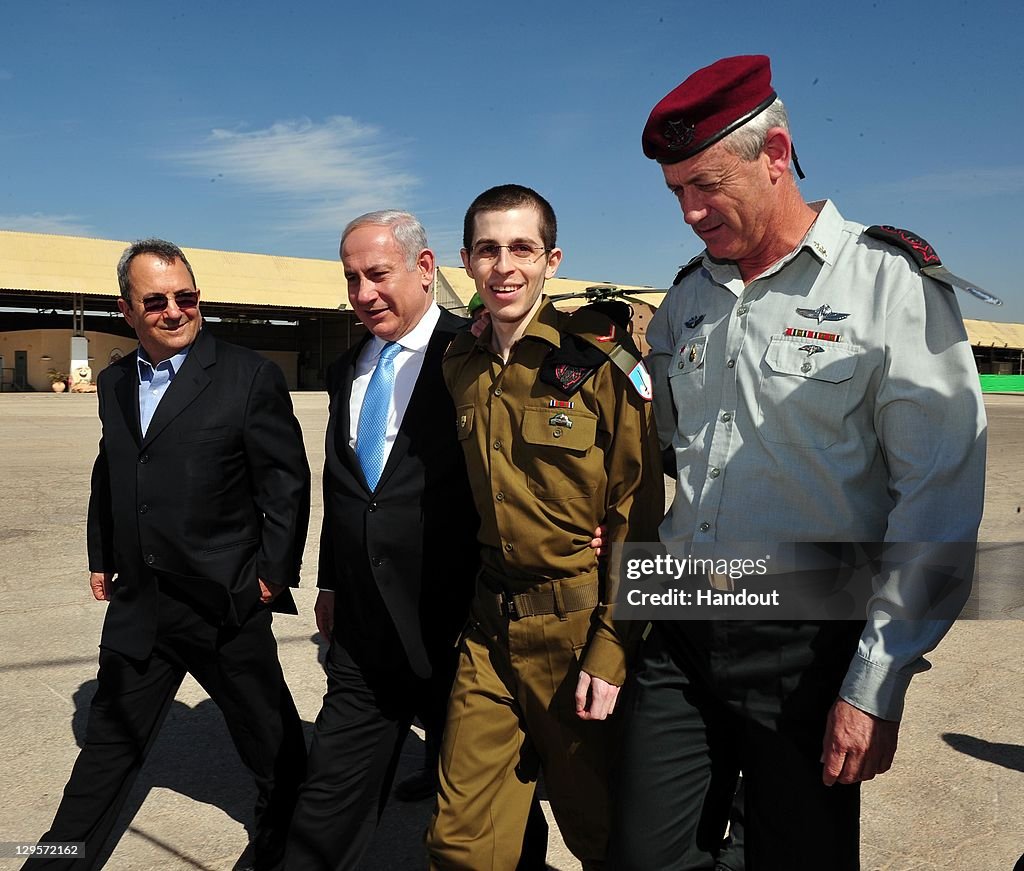 Freed Israeli Soldier Gilad Shalit Returns Home