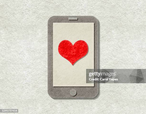 online dating concept.valentines day - covid dating stock pictures, royalty-free photos & images