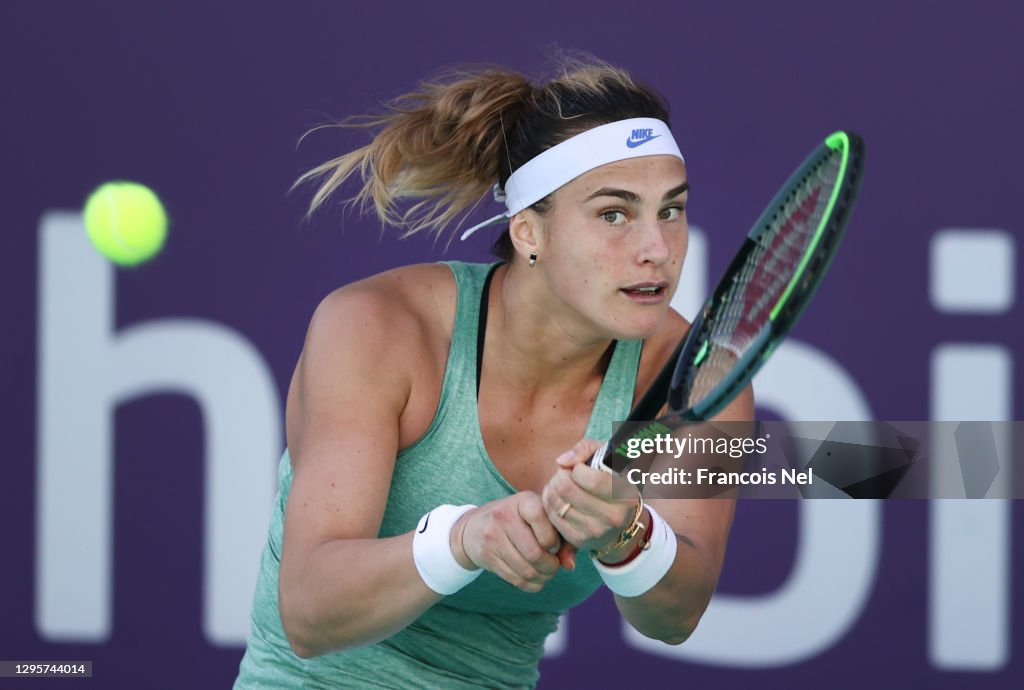 Abu Dhabi WTA Women's Tennis Open - Day Six