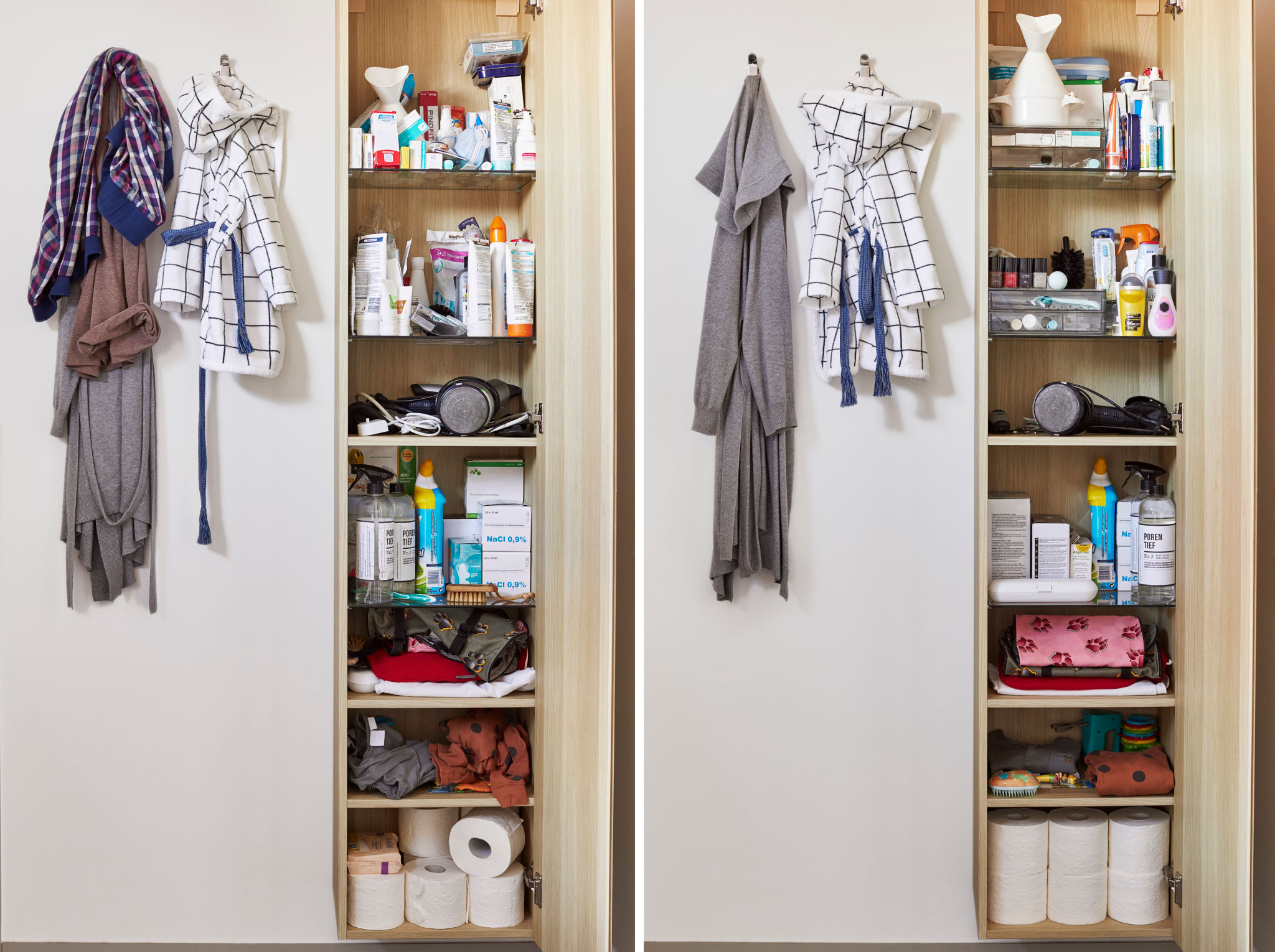 bathroom organization