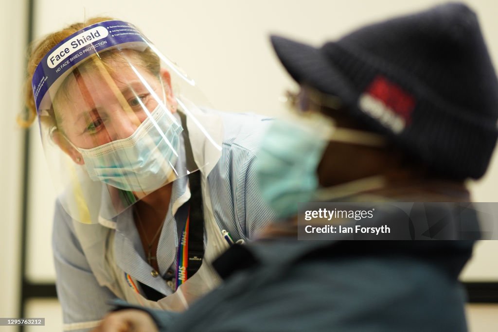 Covid-19 Mass Vaccination Site Opens At Newcastle's Int'l. Centre For Life